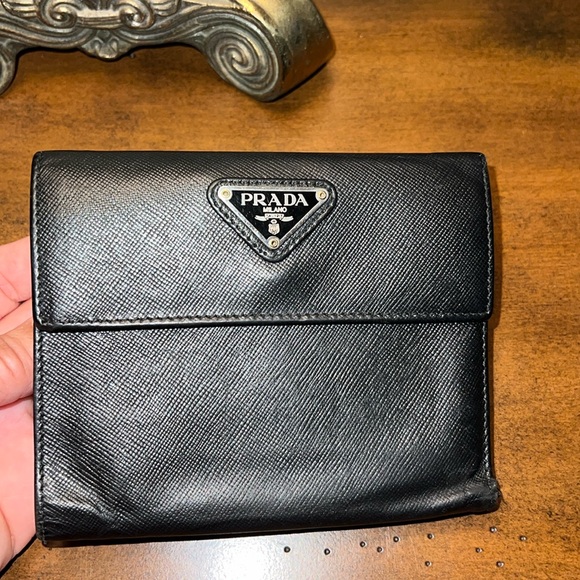 PRADA Tessuto Trifold Wallet - Picture 1 of 11